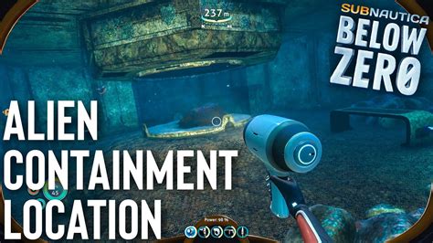 alien containment subnautica|subnautica alien containment locations.